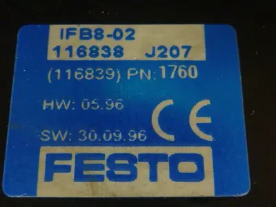 USED FESTO IFB8-02