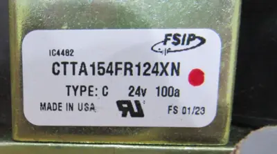 NEW STARLIFT CTTA154FR124XN CONTACTOR 150AMP 24V TSA/YT505075506