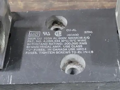 Fuse Holder J60400
