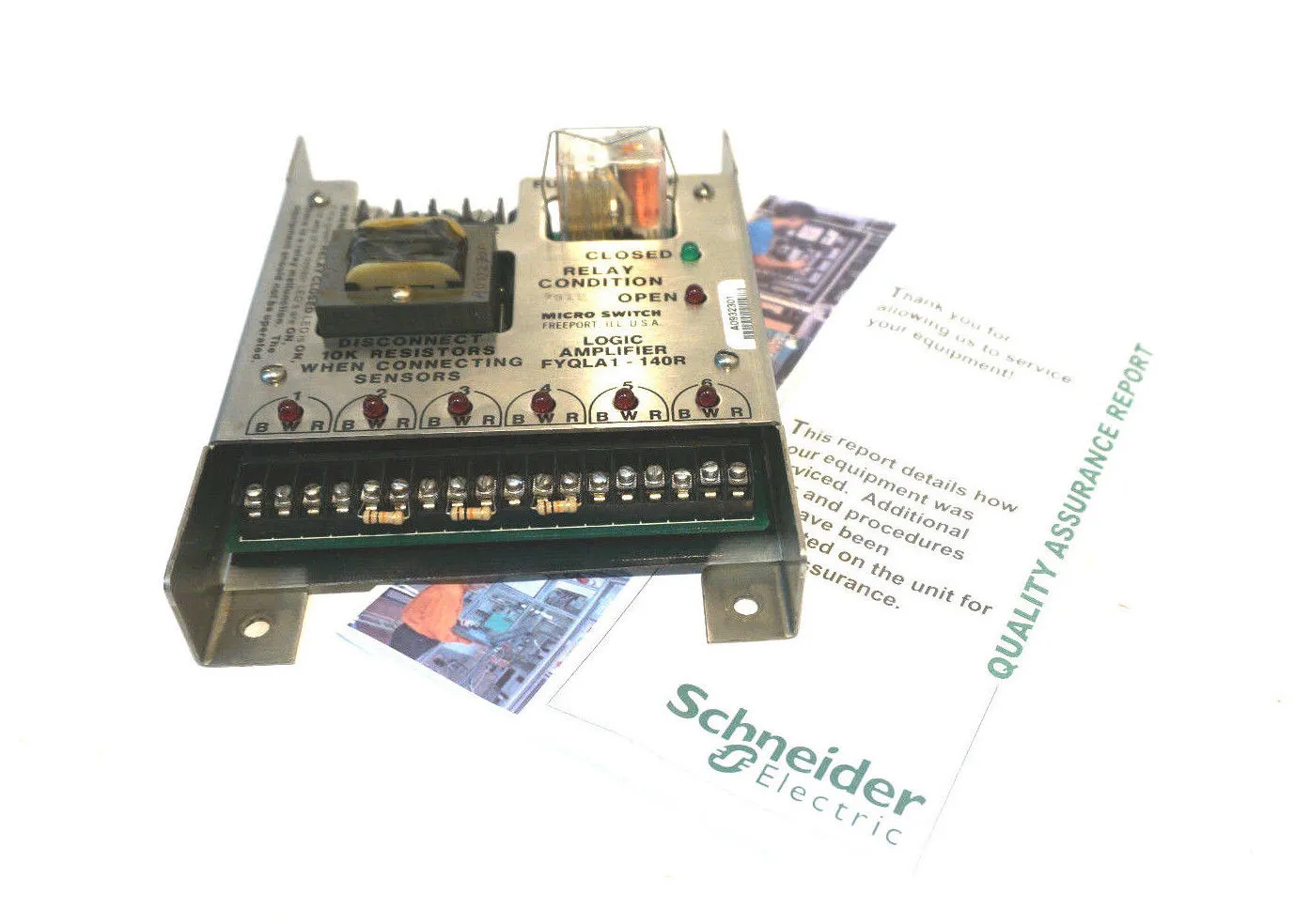 MICRO SWITCH FYQLA1-104R AMPLIFIER BOARD FYQLA1104R
