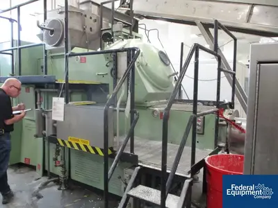 USED Mazzoni Mazzoni Two Stage Single Screw Vacuum Plodder, Model Duplex M350