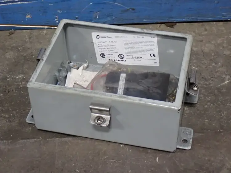 Used 2009 HAMMOND MANUFACTURING 4.13.12 Electrical Boxes | HGR 24 #752265
