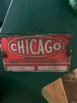16 Ga x 2 ft Chicago Box & Pan Brake Model BB-2