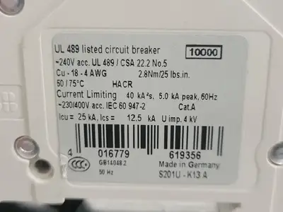USED ABB S201-K13