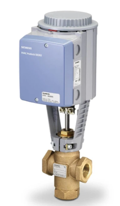 Siemens 275-03152 3-Way 2" Flowrite Valve, Cv 40, Stainless Steel Trim, F x F [New]