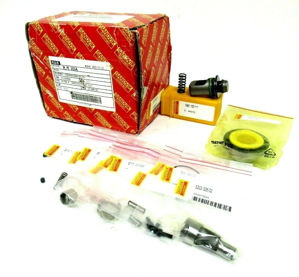 NEW SANDVIK Z07-26800-00 COROMANT CAPT MILLIN M-TOOL-P 5461-100-111 C4-DT-CS-11