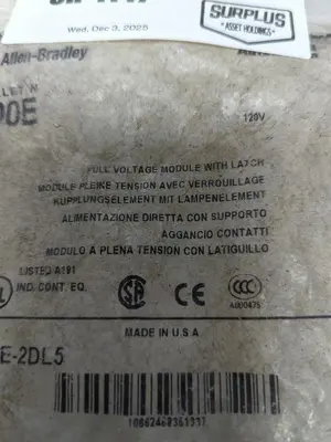 New | in-Stock ALLEN-BRADLEY 800E-2DL5 Industrial Controls | Surplus Asset Holdings #1220399