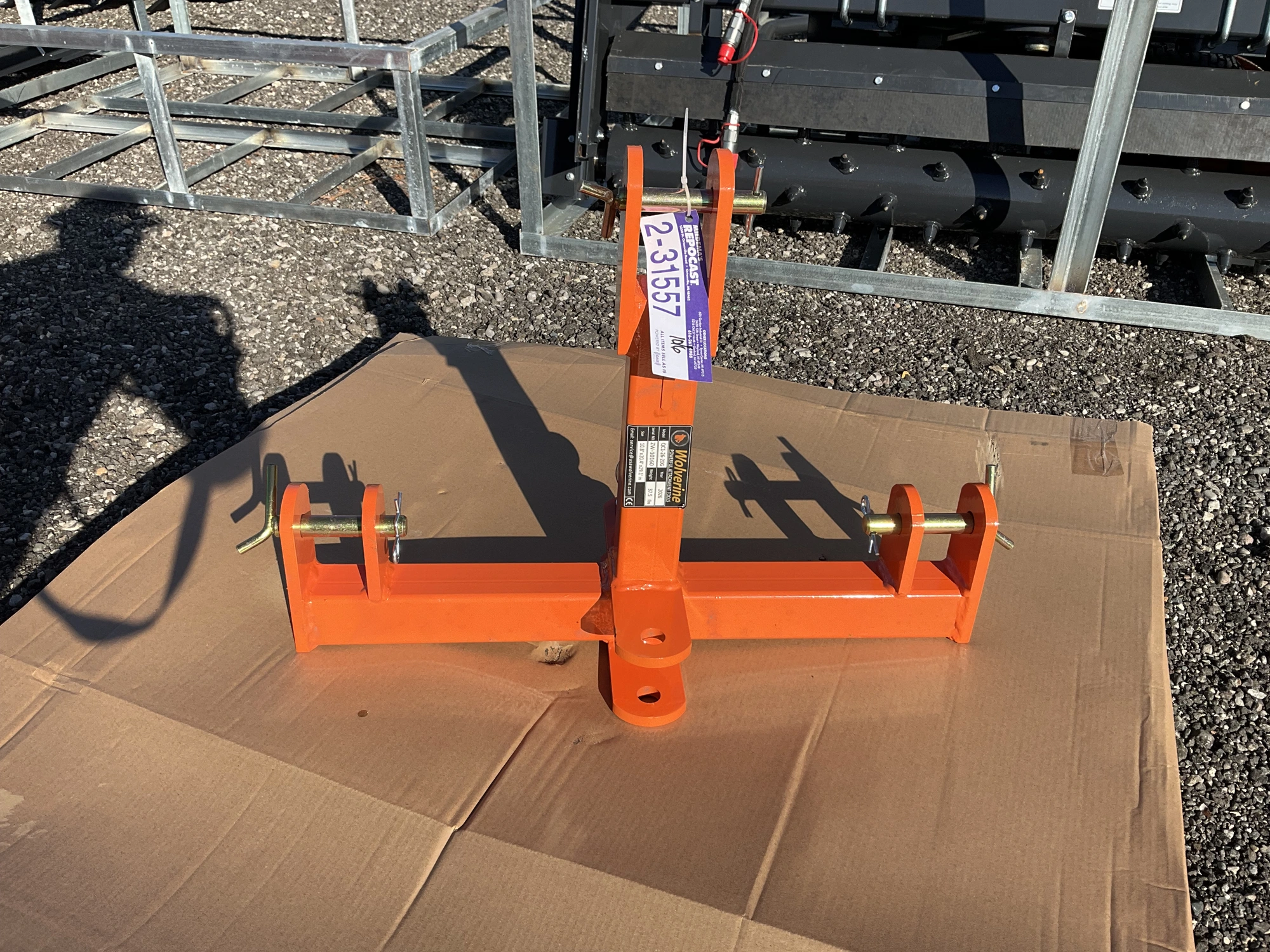 Used WOLVERINE QC1-26-20G QUICK COUPLER 1 Hitches Michigan US | Miedema Asset Management Group #1579562