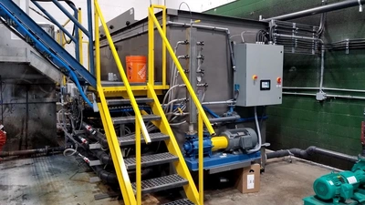 NEW: 200 GPM Dissolved Air Flotation System, 304SS.
