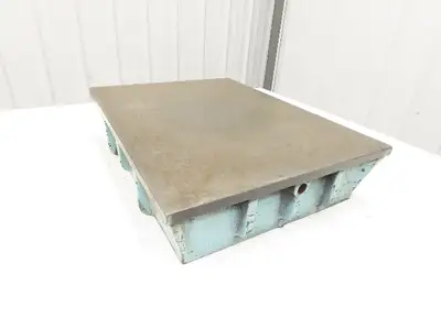 Challenge Machinery Co Cast Iron Surface Plate Machinist Inspection Table 18X24"