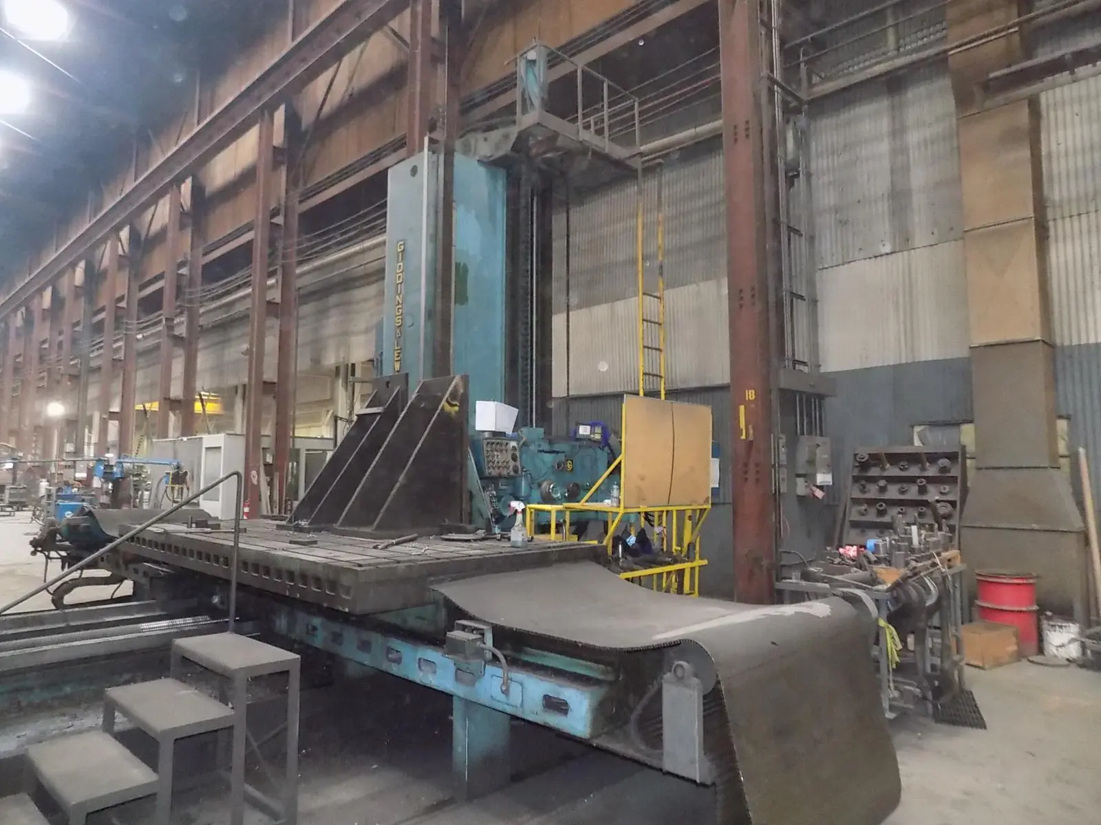 Used 1966 GIDDINGS & LEWIS 70-H6-T Horizontal Table Type Boring Mills Ohio US | G-2000, Inc. #1261898