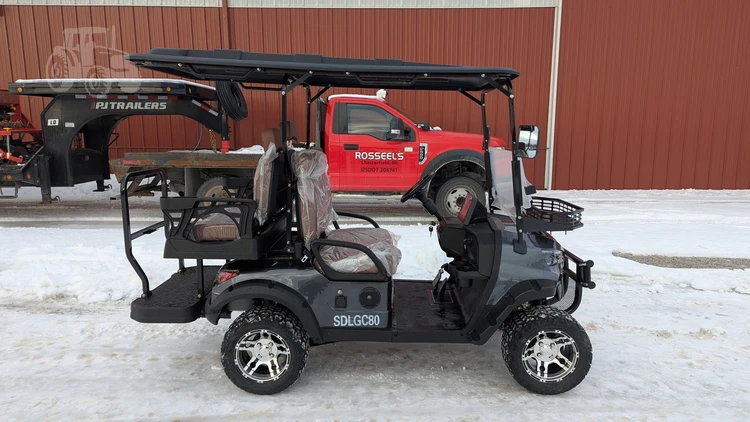 New | in-Stock 2025 SDLANCH SDLGC80 Golf Carts | Rosseel's Equipment Inc #720736