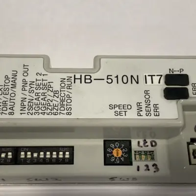 USED ITOH DENKI ZPA HYBRID DRIVE CARD, 9 PIN CONNECTOR NPN