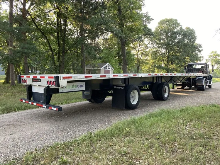 Used 2017 TRANSCRAFT 554C Flatbed Trailers Minnesota US | Carco Truck & Equipment #1514294