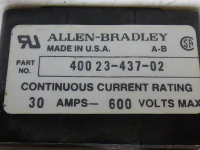 USED ALLEN BRADLEY 1494V-DS30 SER A