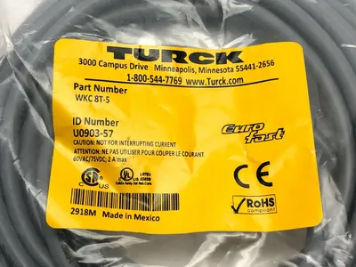 USED TURCK SINGLE-ENDED CORDSET