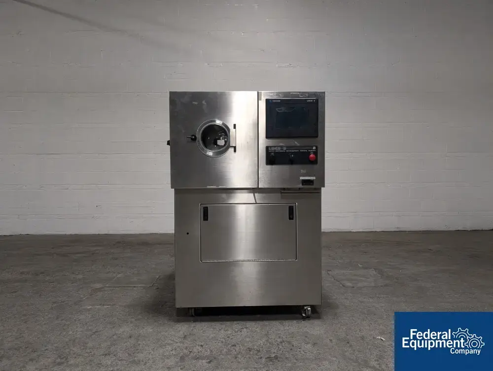 USED Vector Vector Coating Pan, Model LDCS 3, S/S