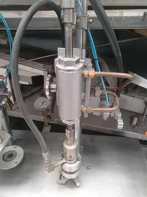 JG Machine Works Semi-automatic Aerosol Filling Line