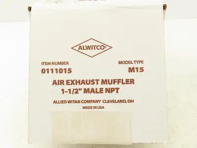New | in-Stock ALLIED WITAN _UNKNOWN_ Muffler Equipment Indiana US | Arrow Industrial #1436899
