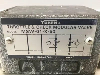USED YUKEN MSW-01-X-50