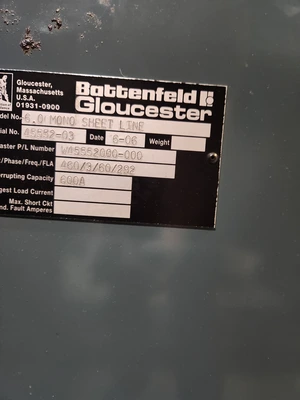 2006 GLOUCESTER ENGINEERING CO SHEET LINE Extrusion Lines, Sheet Lines | Mark One Machinery (11)
