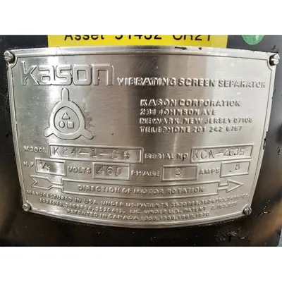 USED KASON CORPORATION K24-1-SS