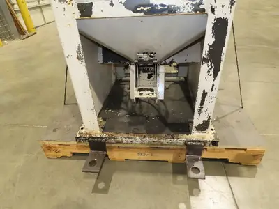 Spectrum Automation 0345HD Steel Hopper Parts Feeder Floorbin Elevator Conveyor