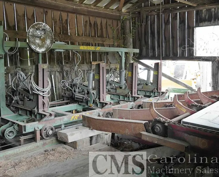 Used MONTGOMERY FR40 SAWMILL CARRIAGE & DRIVE Sawmill Circles North Carolina US | CAROLINA MACHINERY SALES #1262345