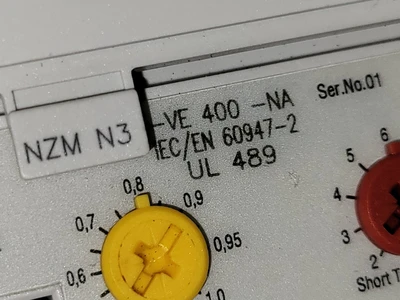 USED Eaton NZMN3-VE400-NA