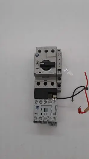 Used ALLEN-BRADLEY ALLEN-BRADLEY TERMINALS 140M-C2E-A63 & 100-M12N*3 Circuit Breakers | ND Industrial Surplus #1211862