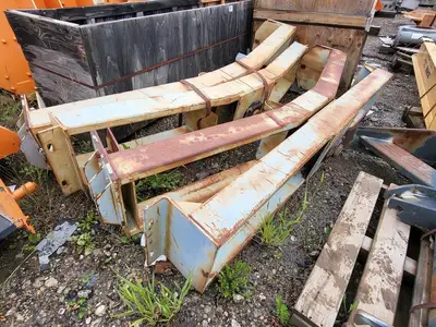 8ft. Conveyor V-Return Idler - Bracket Only