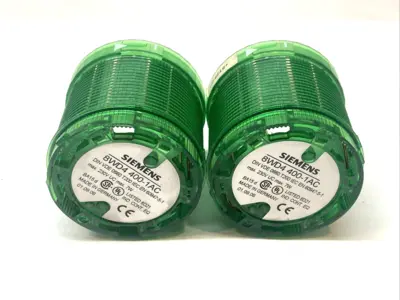 Used Siemens Green Signal Stack Light 230V 7W LOT OF 2 Light Source Equipment Michigan US | Maverick Industrial Sales #1396080