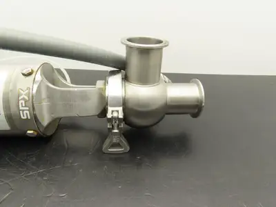 SPX Waukesha W6100046 Sanitary Shut-Off Valve 2" Tri-Clamp w/StoneL Prism Sensor