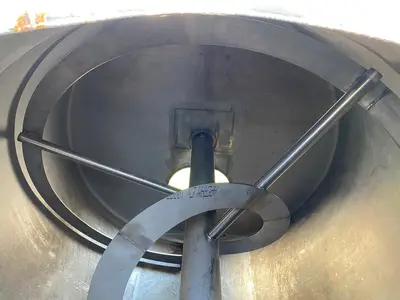 10000 L Stainless Steel Horizontal Insulated Mixing Tank
