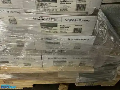 Pallet of 24 cases of Mixed Traffic Master Grip Strip Flooring