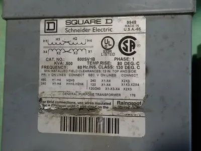 Egs, Schneider Electric Misc. Transformers