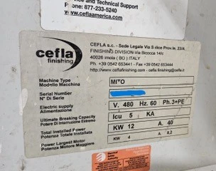Used 2009 CEFLA/SORBINI MITO SYSTEM C/W SORBINI  BRUSH Woodworking Finishing Equipment Ontario CA | Aldan Woodworking Machinery #1278519