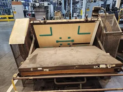 USED THOMAS-NATIONAL PRESS CO CLAMSHELL DIE CUTTER