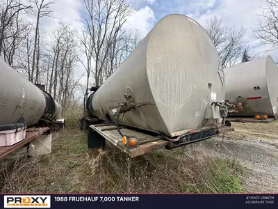 Used 1988 FRUEHAUF 7,000 TANKER Tanker Trailers New Jersey US | Proxy Equipment #1377943