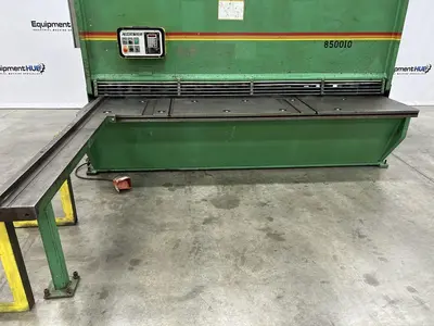 Used 1997 ACCURSHEAR 850010 Power Squaring Shears (Inch) Georgia US | The Equipment Hub #1083138