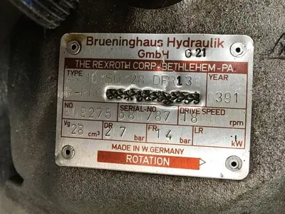 USED BRUENINGHAUS HYDRAULIK AA10VS028DFR1/30R-PKC