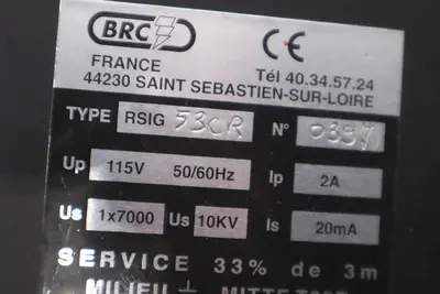 BRC RSIG53CR 110V 2A NEW OPEN BOX STOCK GF956