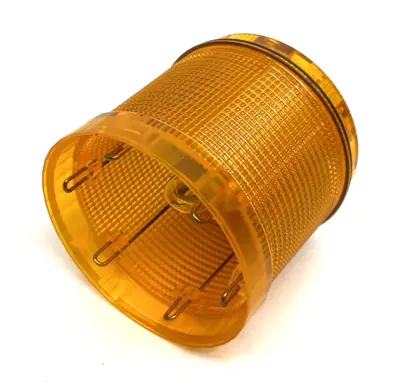 New | in-Stock Siemens SIRIUS Single-Flash Light Element, Yellow/Amber 24VDC Light Source Equipment Michigan US | Maverick Industrial Sales #1402139
