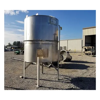 Used 1,200 Gallon Stainless Steel Liquid Tank
