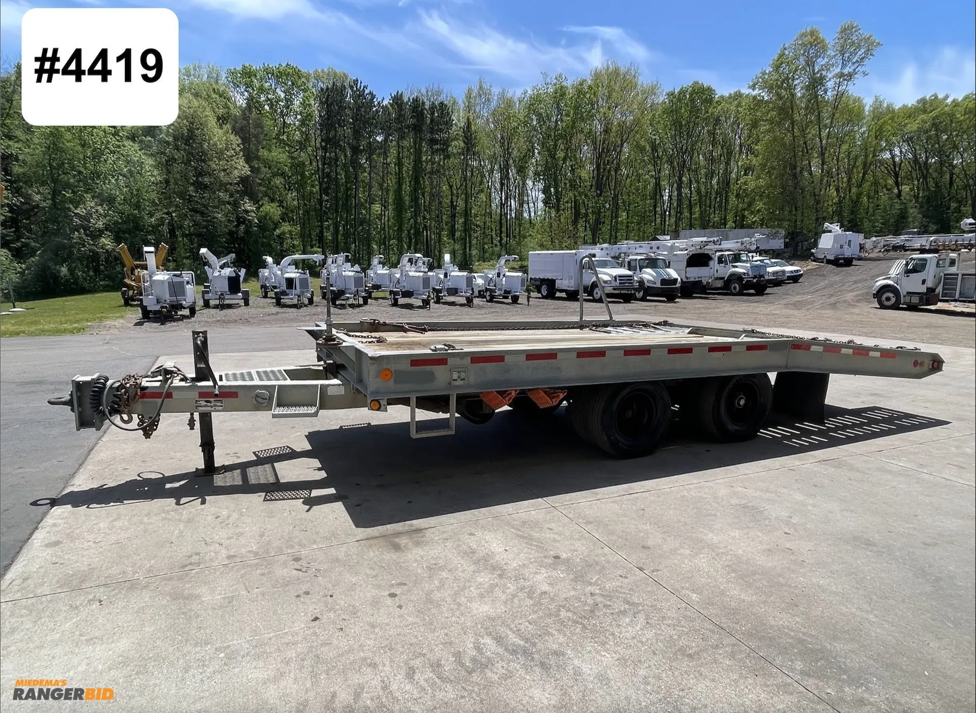 Used 2015 TALBERT 12TTA Tiltbed Trailers Michigan US | Miedema Asset Management Group #1304460