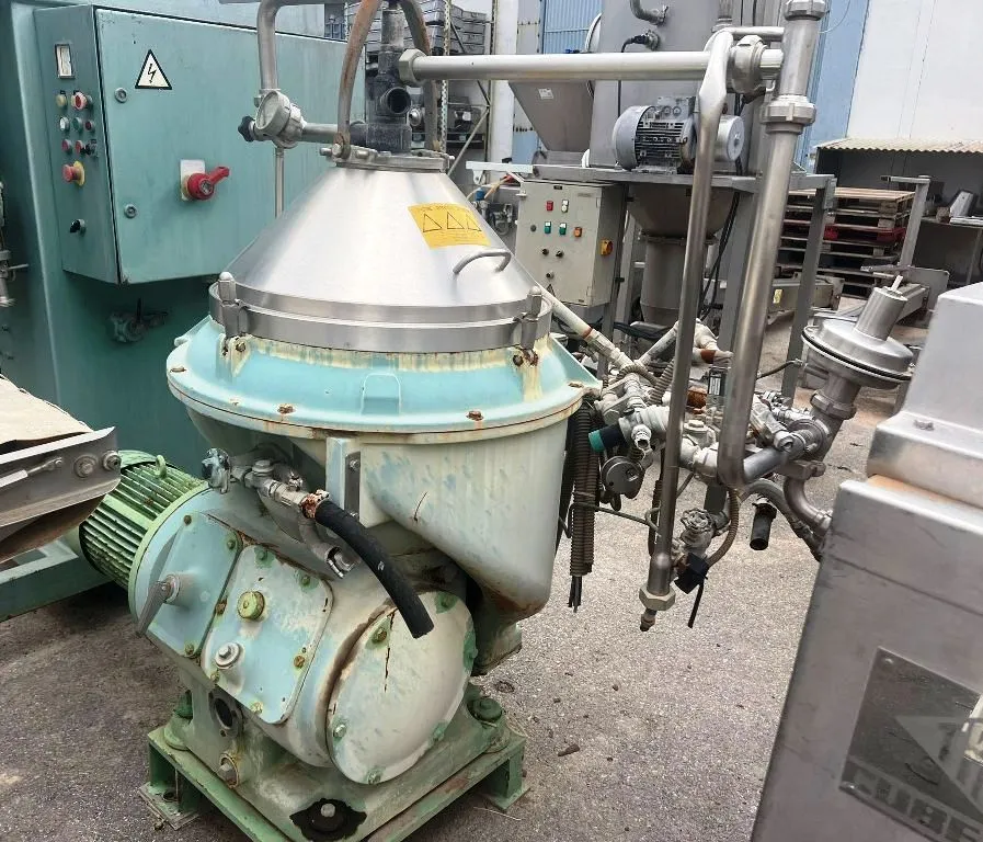 Alfa-Laval FMAPX 210 TGV-74 concentrator centrifuge, SS.