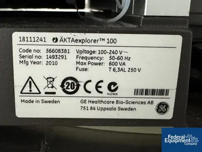 USED GE Healthcare GE AKTA Explorer 100 HPLC