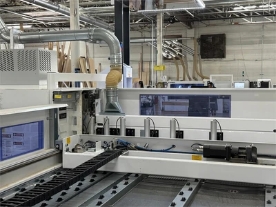 Used 2021 HOMAG "SAWTEQ B-400 PROFILINE" Single-Line Beam Saws Texas US | MachineryMax #1488388