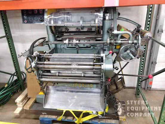 Used SUPERIOR 3-4CS Hot Stamping Kansas US | Styers Equipment Company #292603