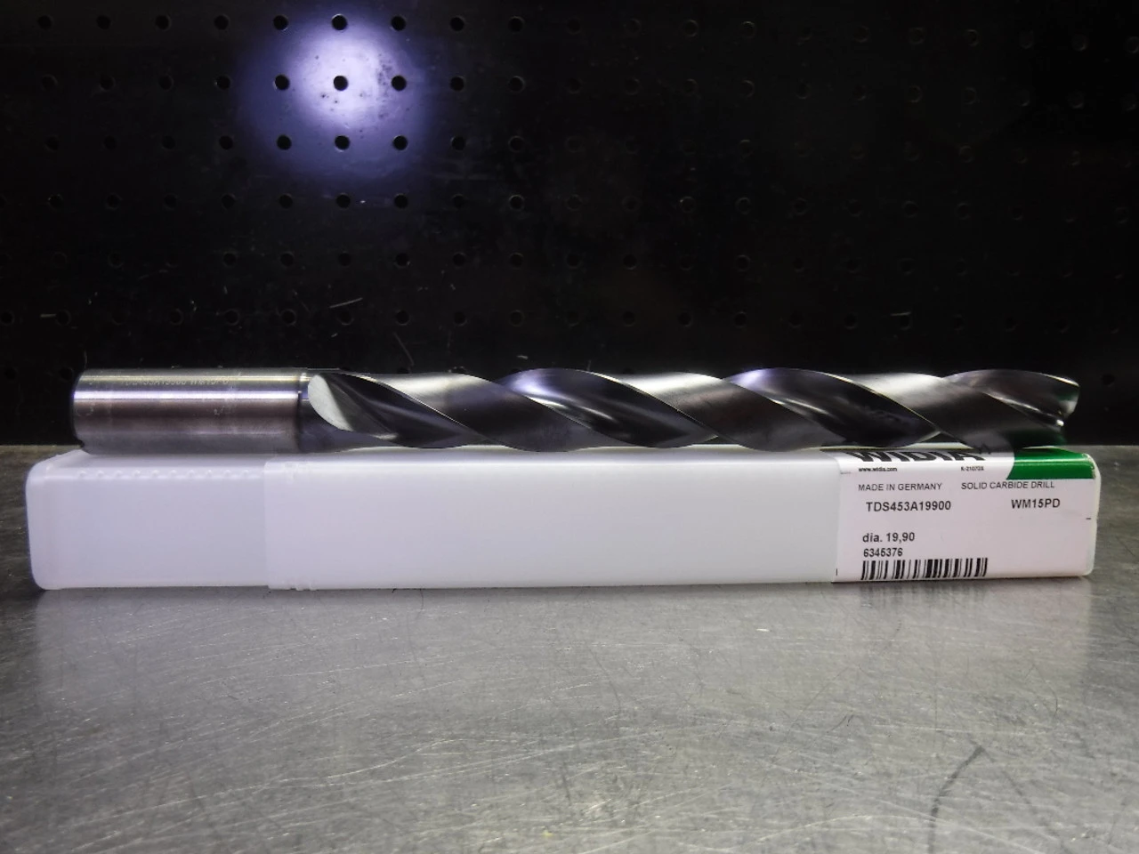 Widia 19.90mm Carbide Drill Coolant Thru 20mm Shank TDS453A19900 (LOC3113C)